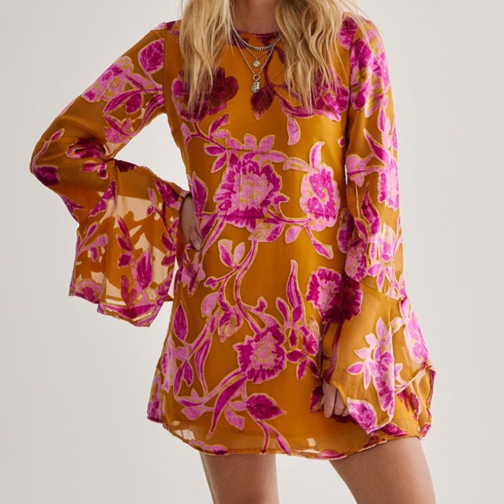 🌟HP🌟Nasty Gal Floral Mini Dress